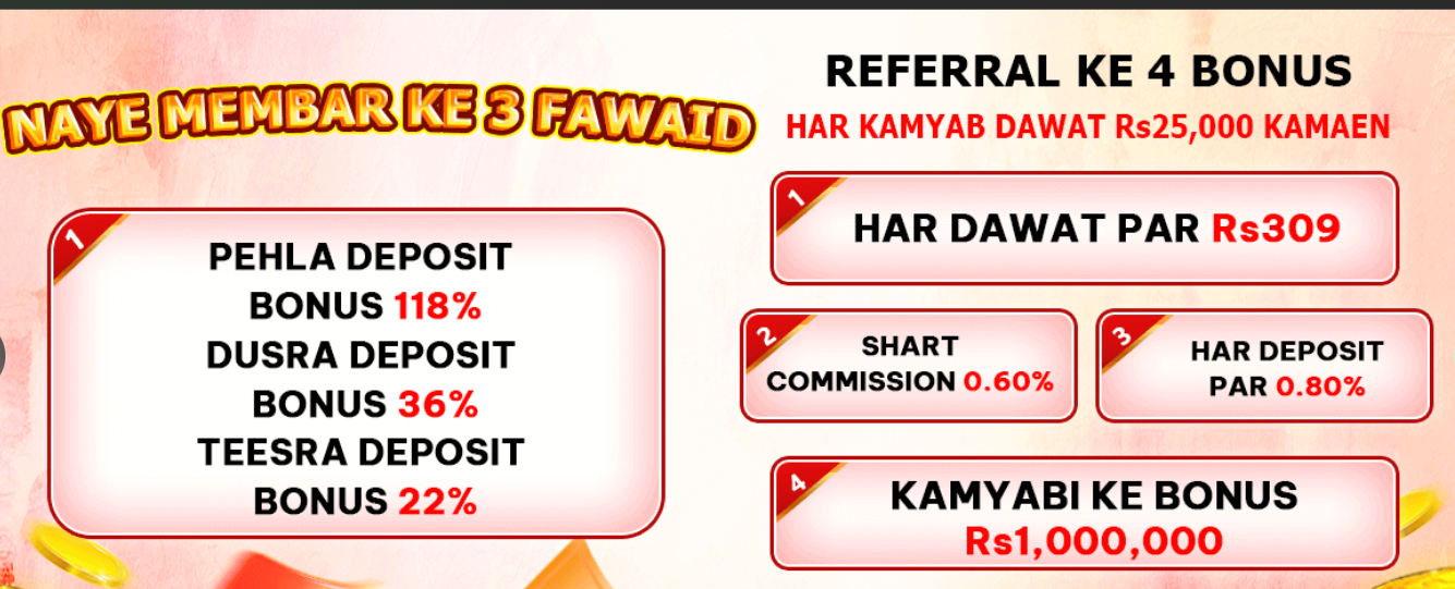 New Member bonus WinRupees